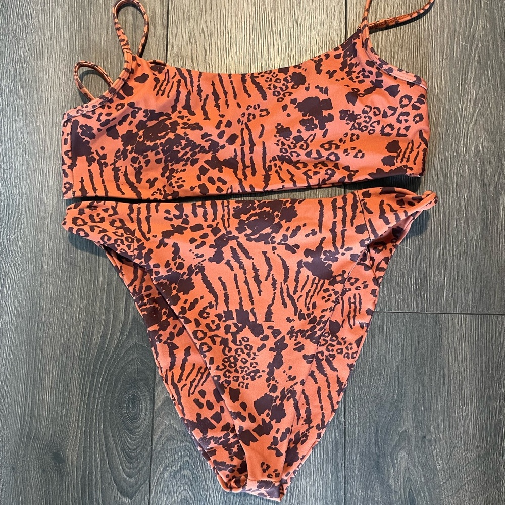 SKATIE x The Salty Blonde Utica Print Maddie Top & Salty Bottom